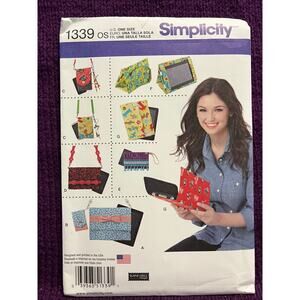 Simplicity 1339 pattern tablet e-reader phone
